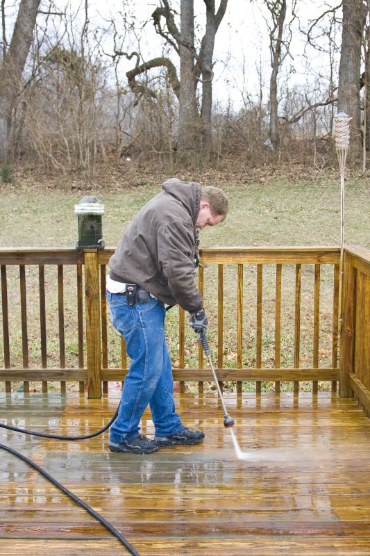 Spring Deck Care