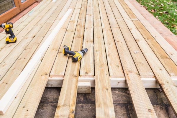 Cost of Damaged Deck Boards Repair in Dover